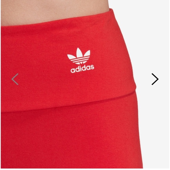 Red Adidas Leggings - Picture 8 of 10